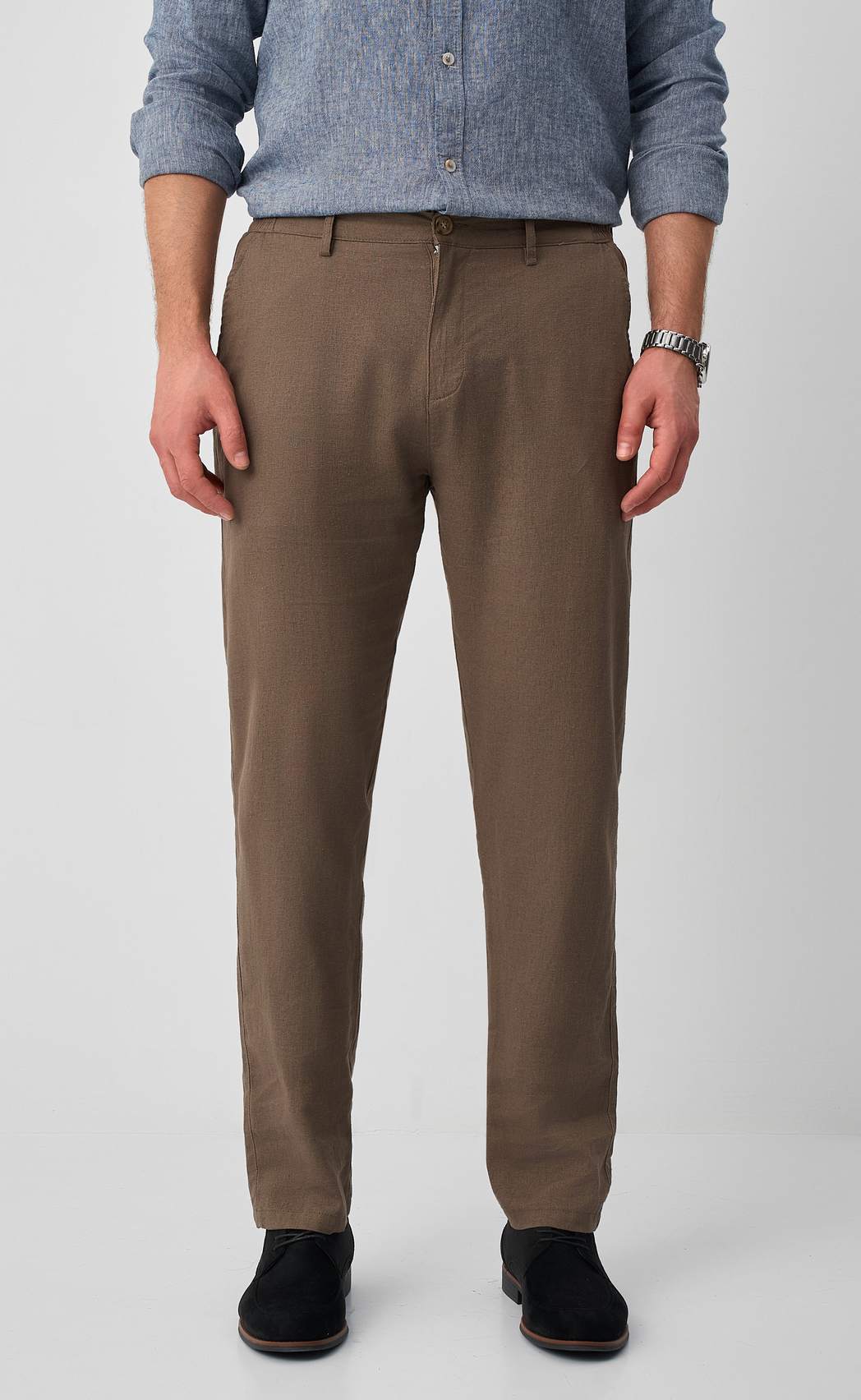 Брюки F511-0890 l.brown