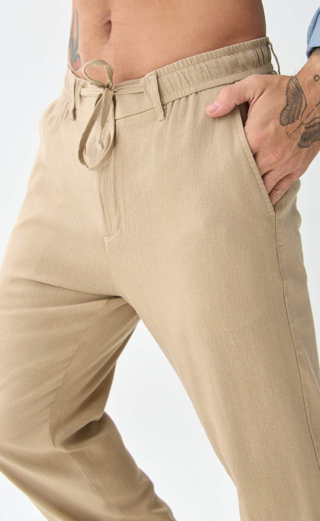 Брюки F511-0891 beige