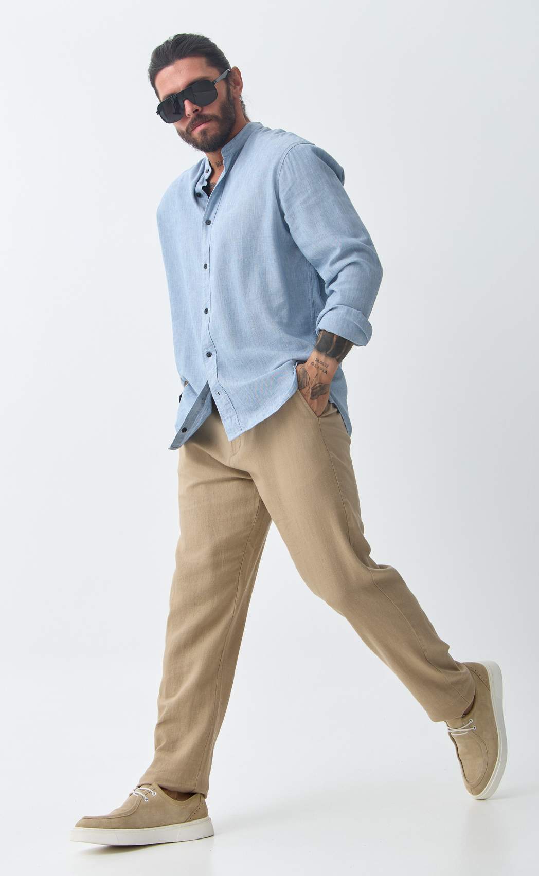 Брюки F511-0891 beige