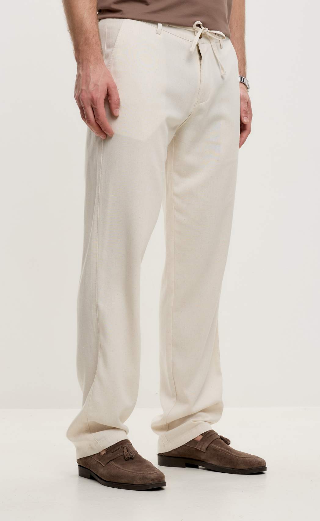 Брюки лен F511-0855Rus natural linen