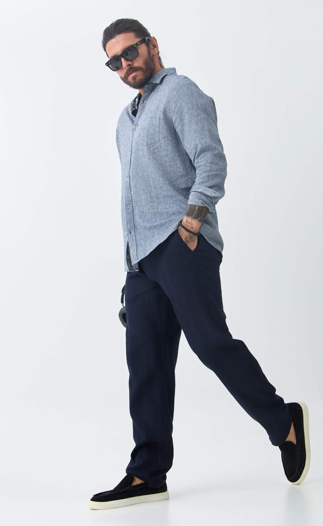 Брюки F511-0891 navy