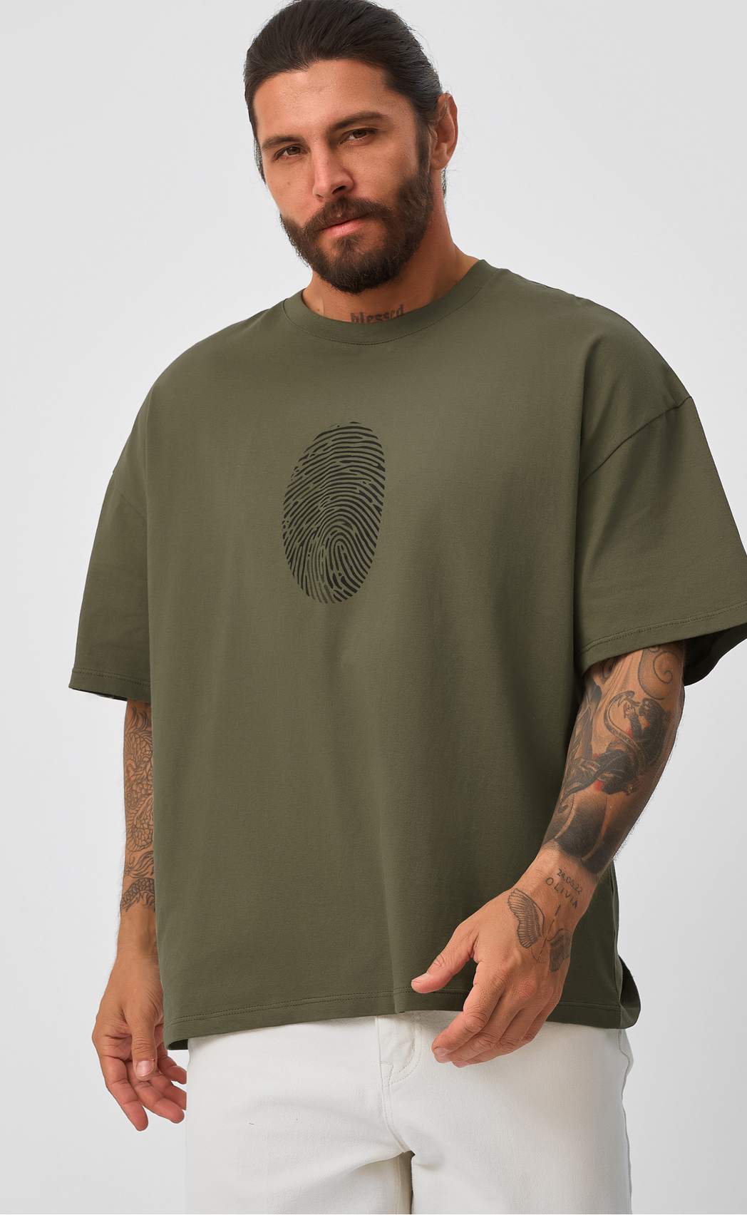 Футболка F521-067-900 khaki