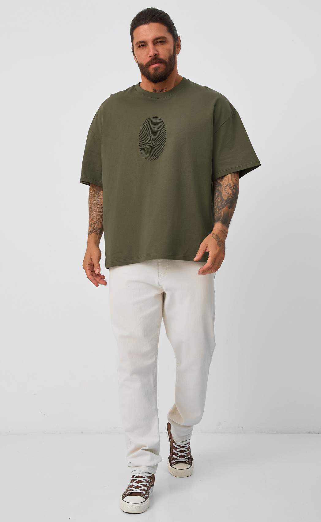 Футболка F521-067-900 khaki