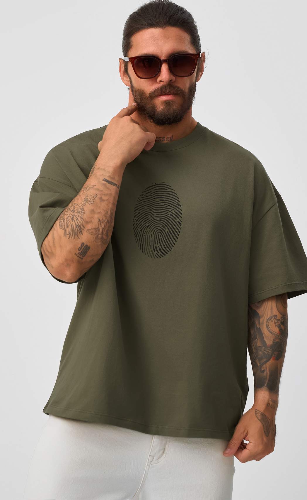 Футболка F521-067-900 khaki