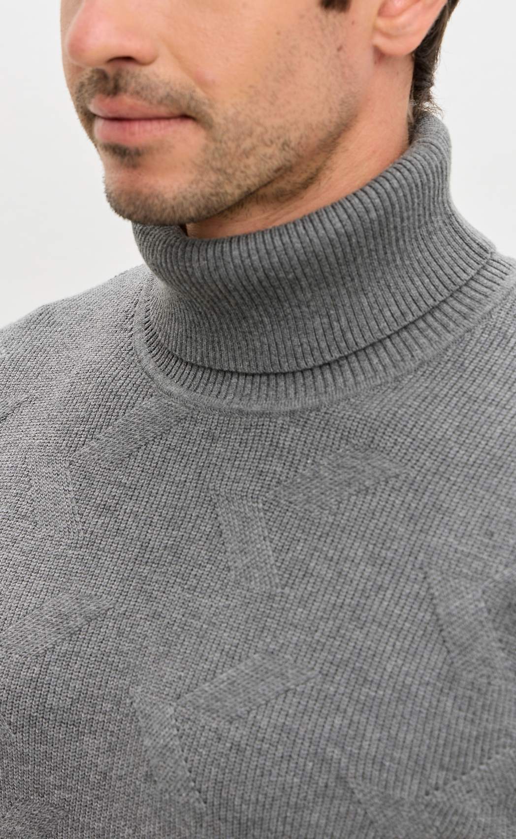 Джемпер F521-1575 grey melange