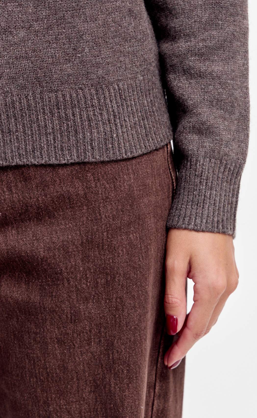 Джемпер P522-1500 brown