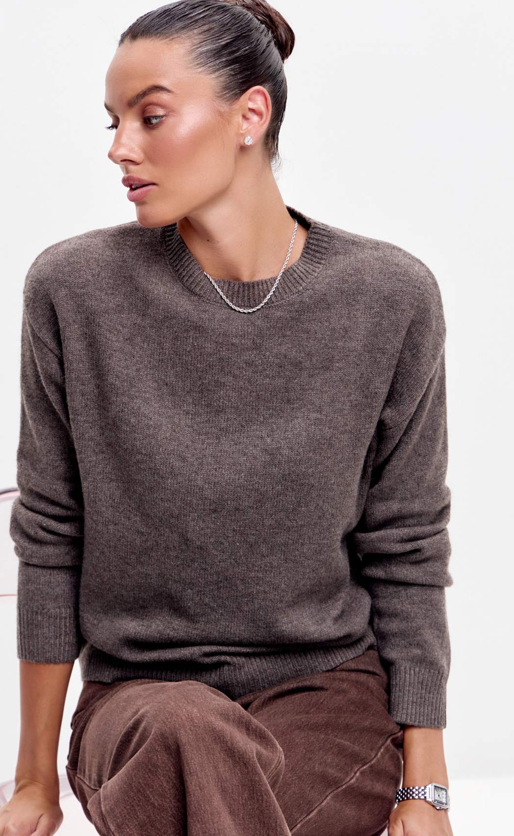 Джемпер P522-1500 brown