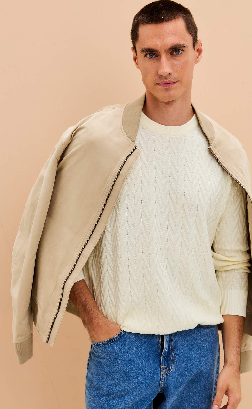 Джемпер F521-1531 milk