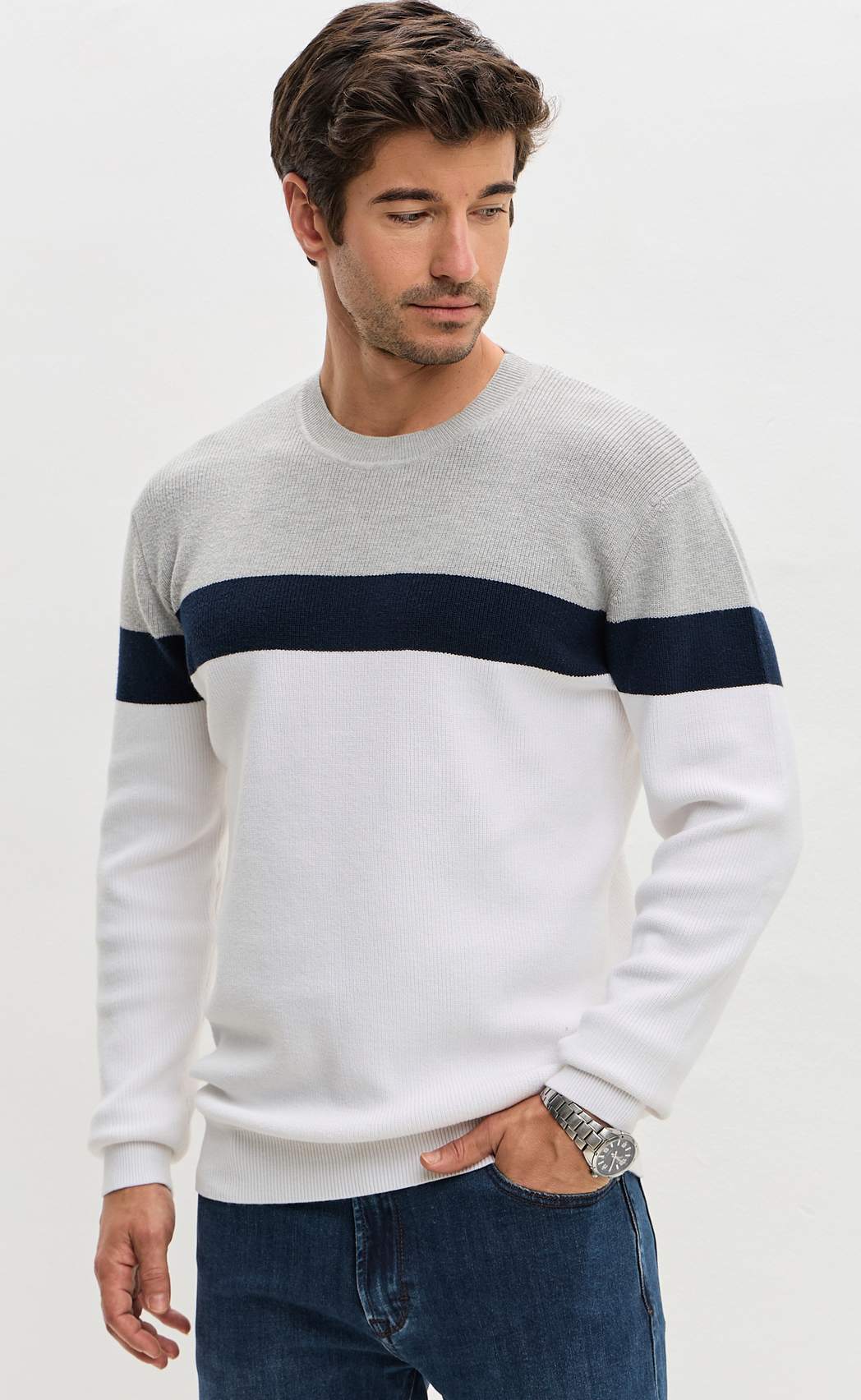 Свитер P521-1568 white