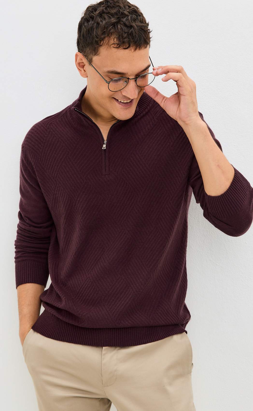 Джемпер F421-1570 bordo