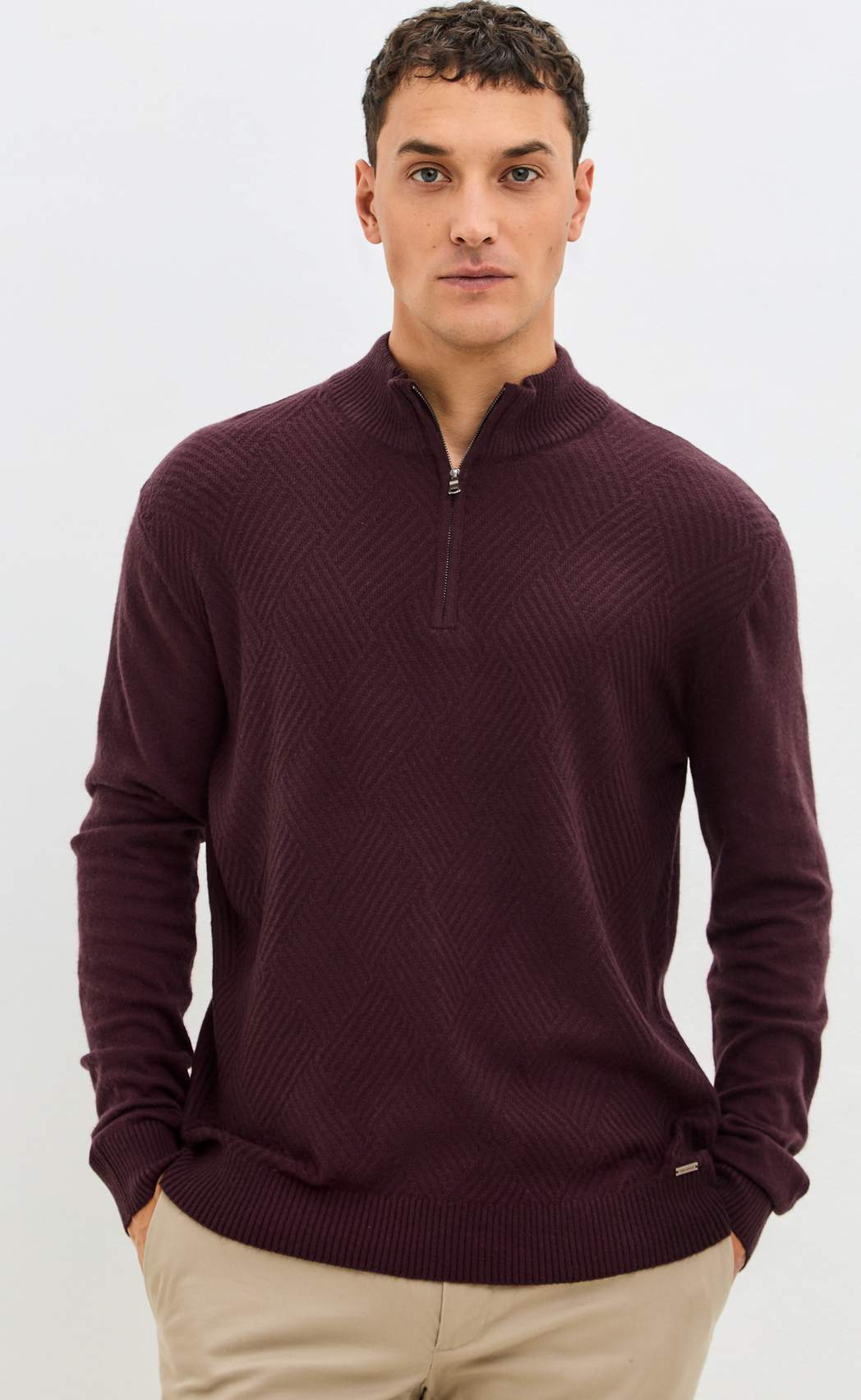 Джемпер F421-1570 bordo