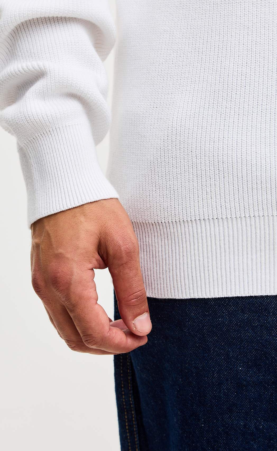 Джемпер P521-1569 white/grey