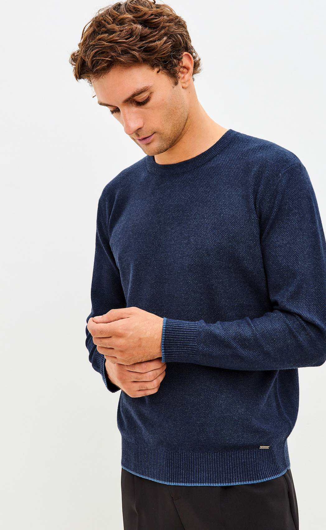 Джемпер F521-1566 d.blue