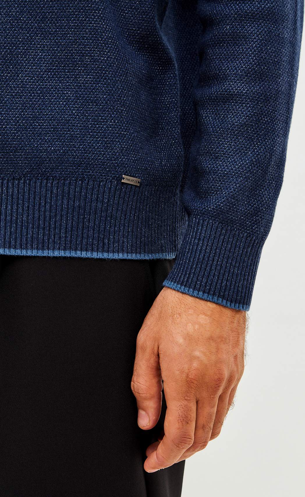 Джемпер F521-1566 d.blue