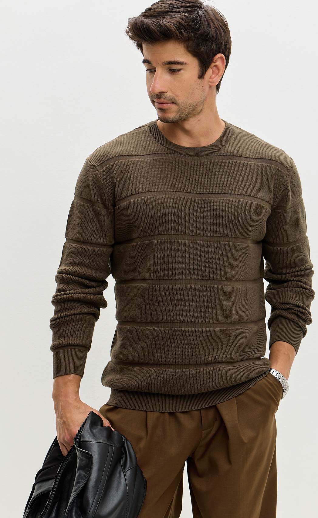 Джемпер P521-1571 d.beige