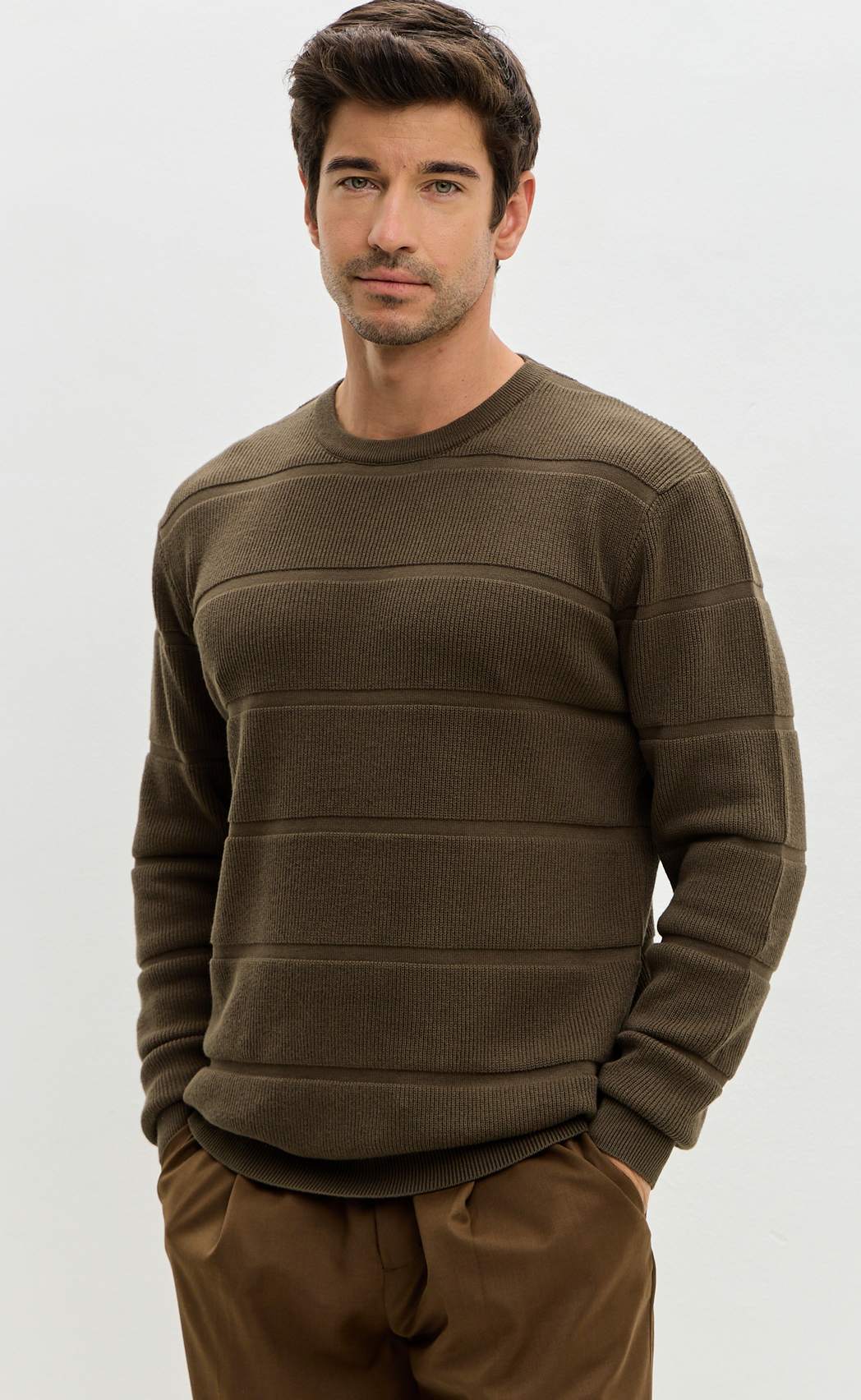 Джемпер P521-1571 d.beige