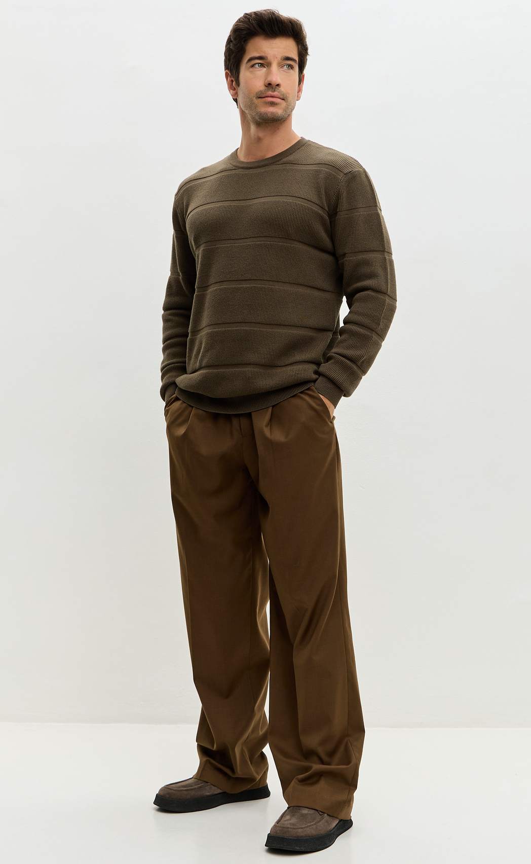 Джемпер P521-1571 d.beige