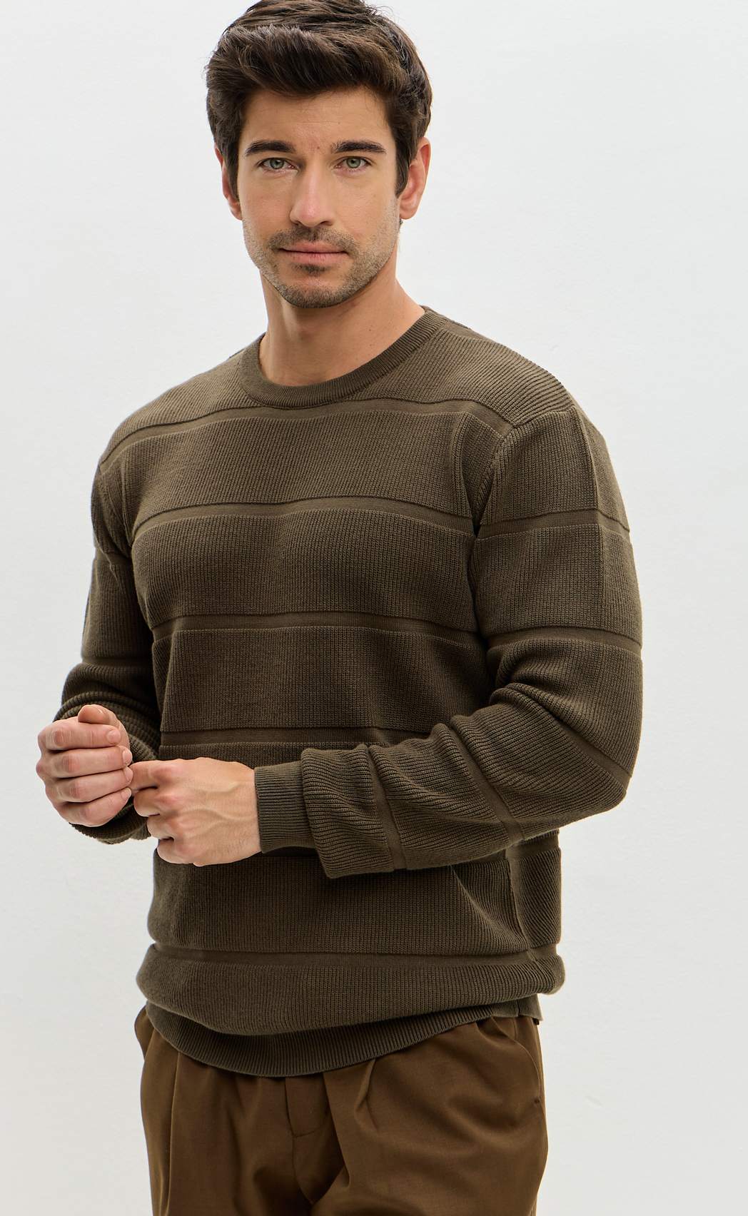 Джемпер P521-1571 d.beige