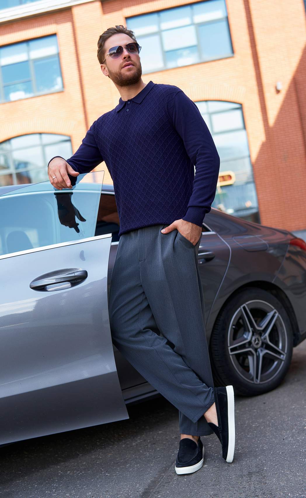 Джемпер P521-1510 d.blue