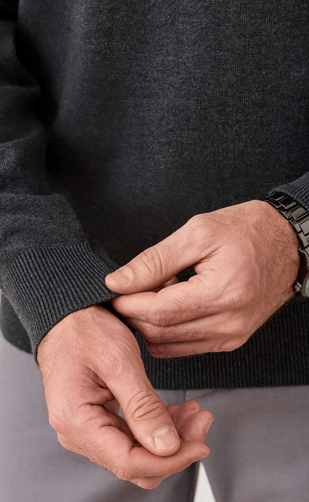 Джемпер F521-1576 grey/black