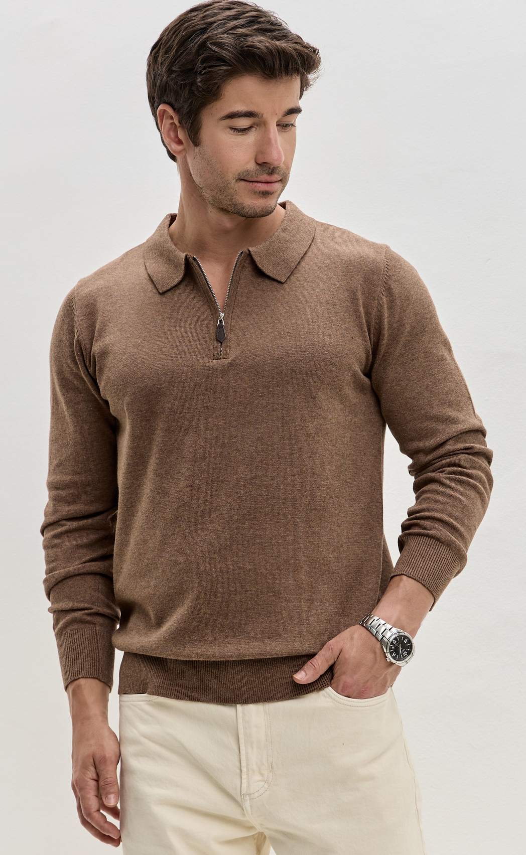 Джемпер F521-15173 brown