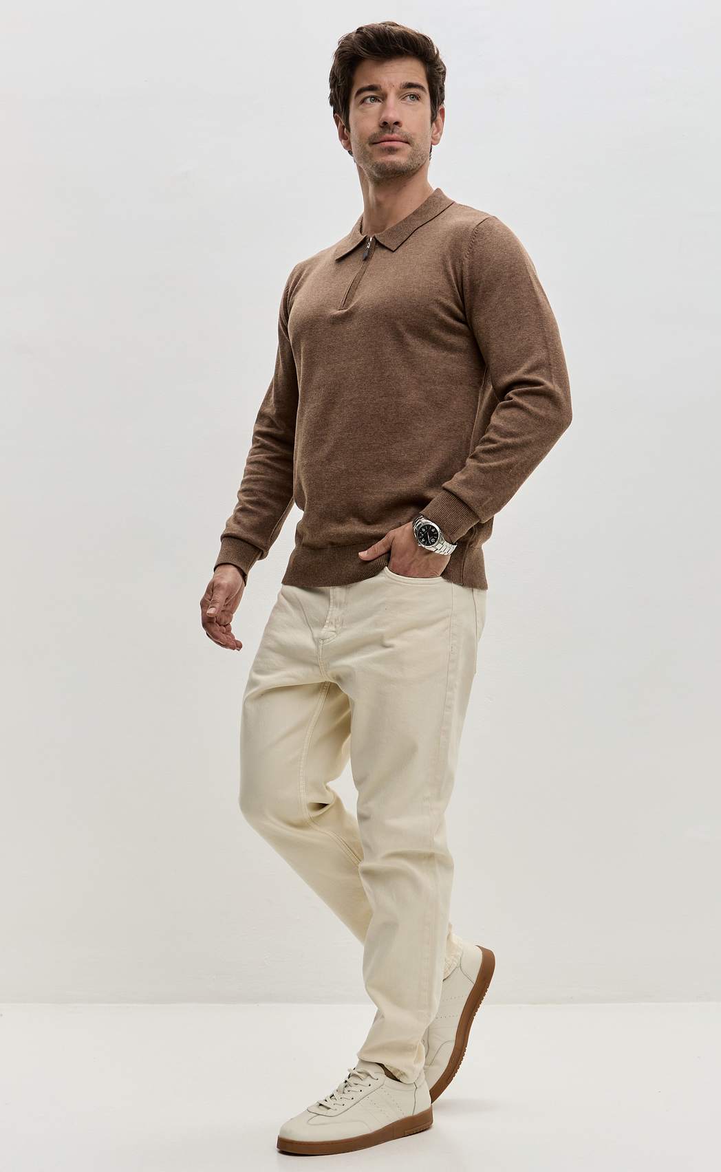 Джемпер F521-15173 brown