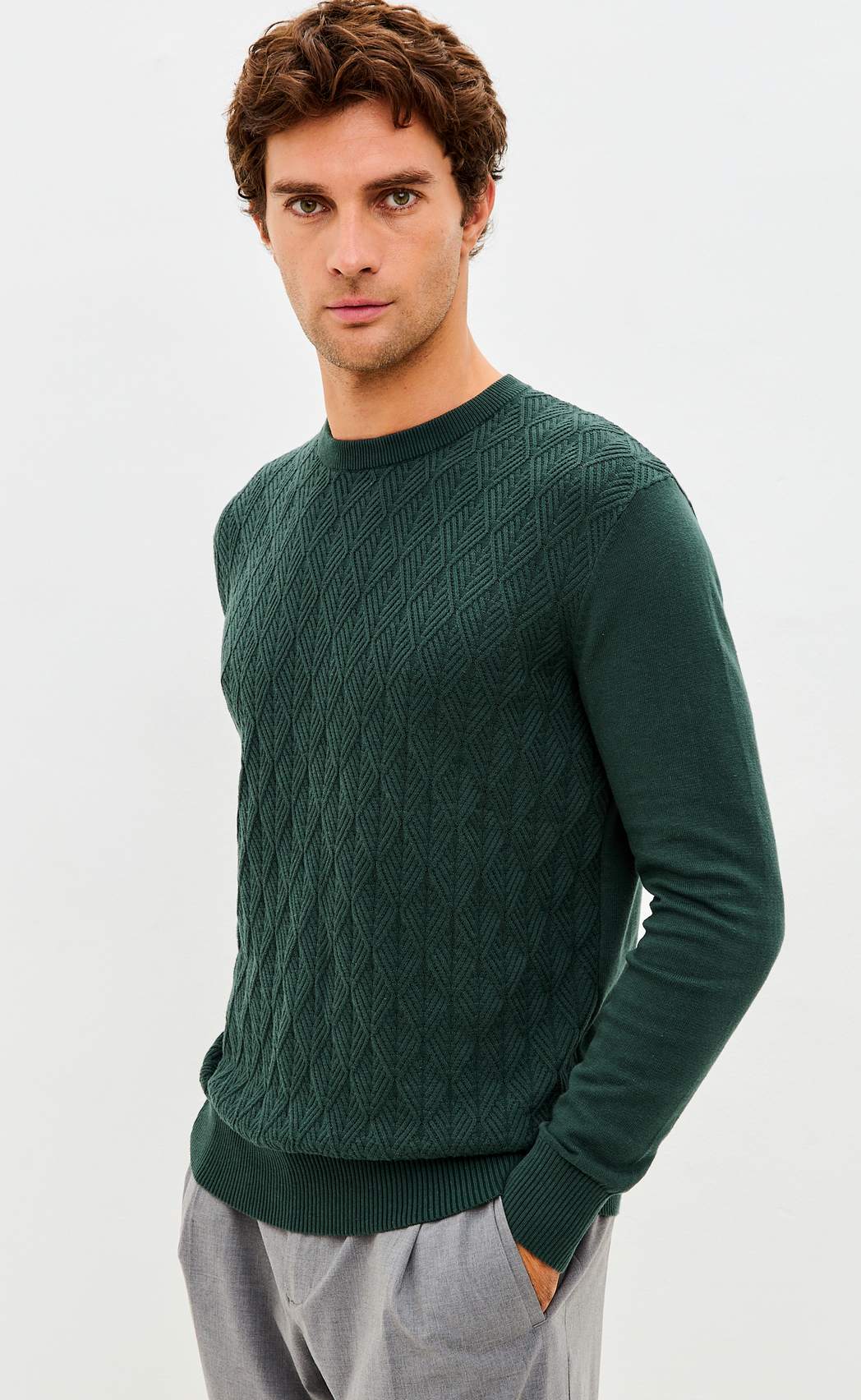 Джемпер F521-1527 green