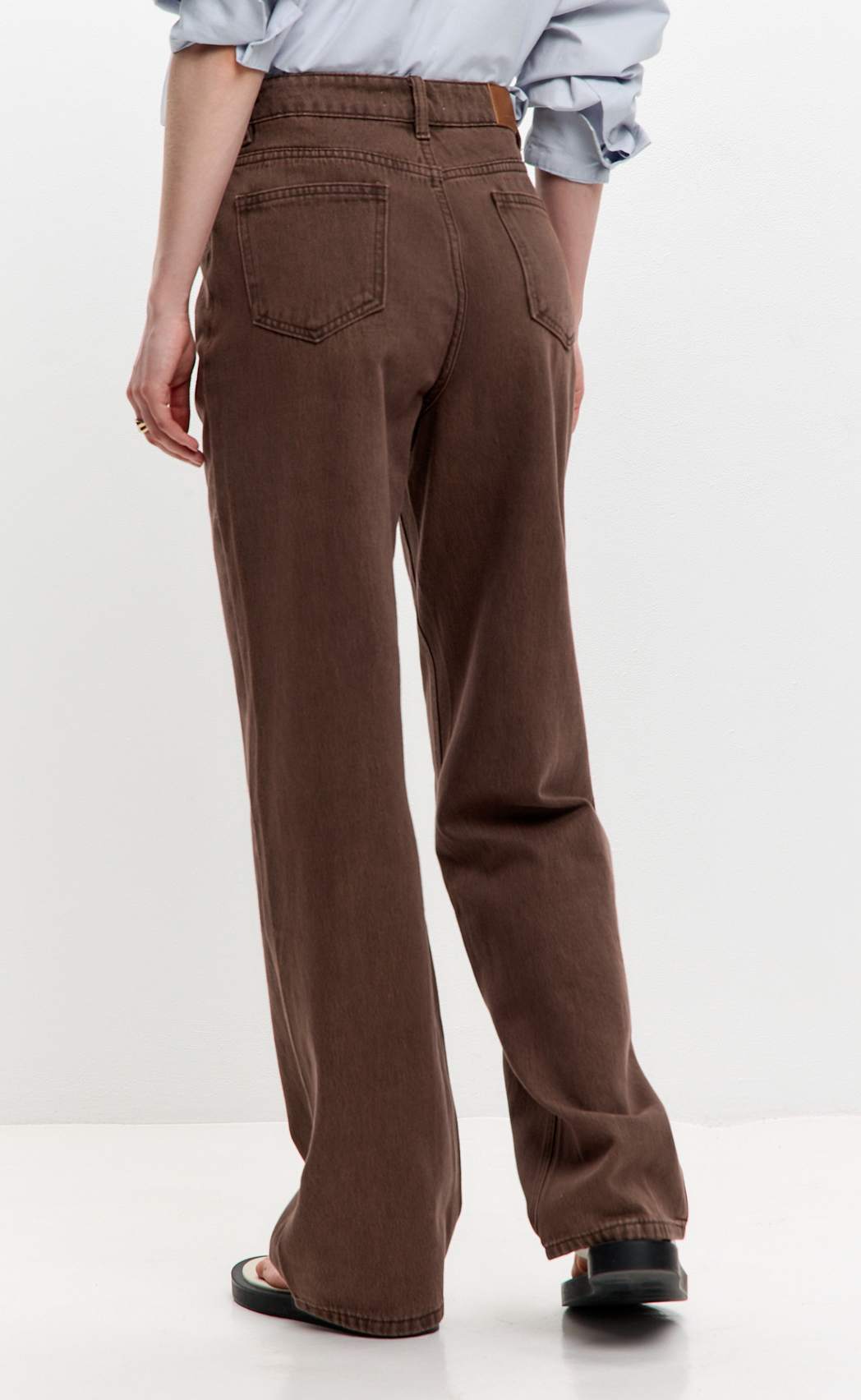 Джинсы жен. P222-0134-1 brown
