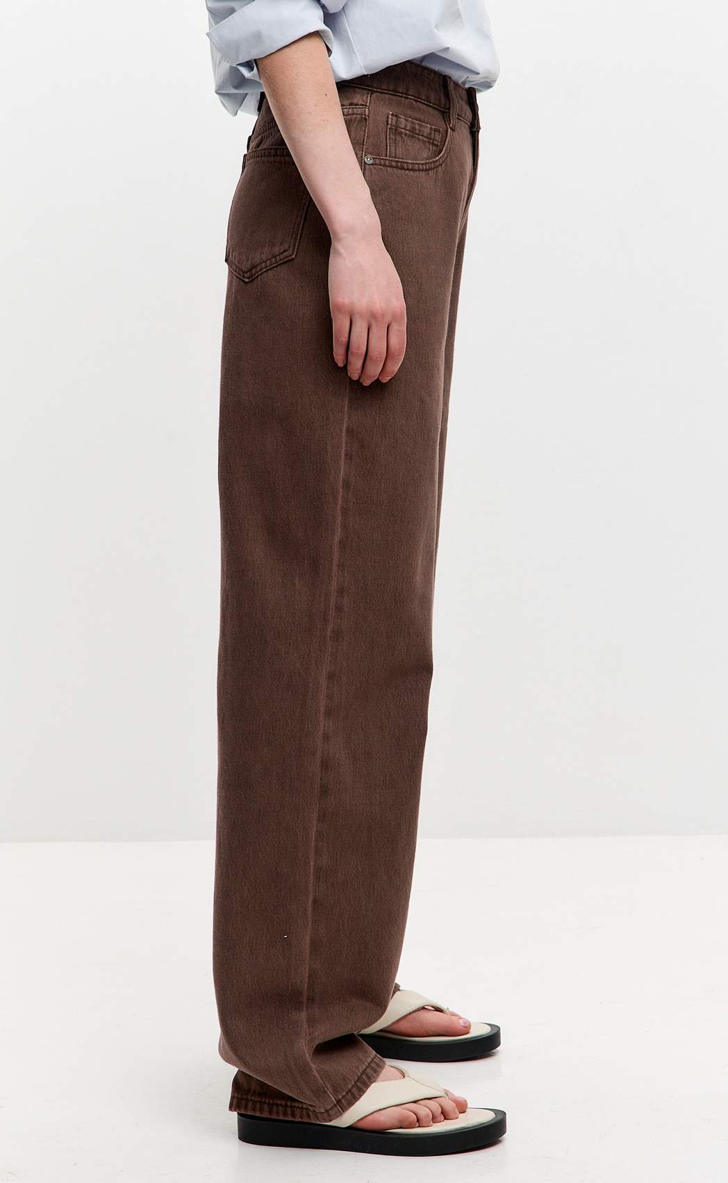 Джинсы жен. P222-0134-1 brown