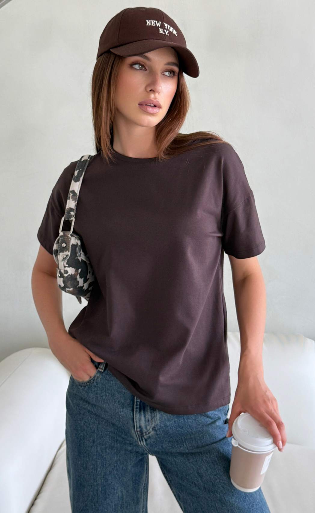 Футболка P612-06 brown