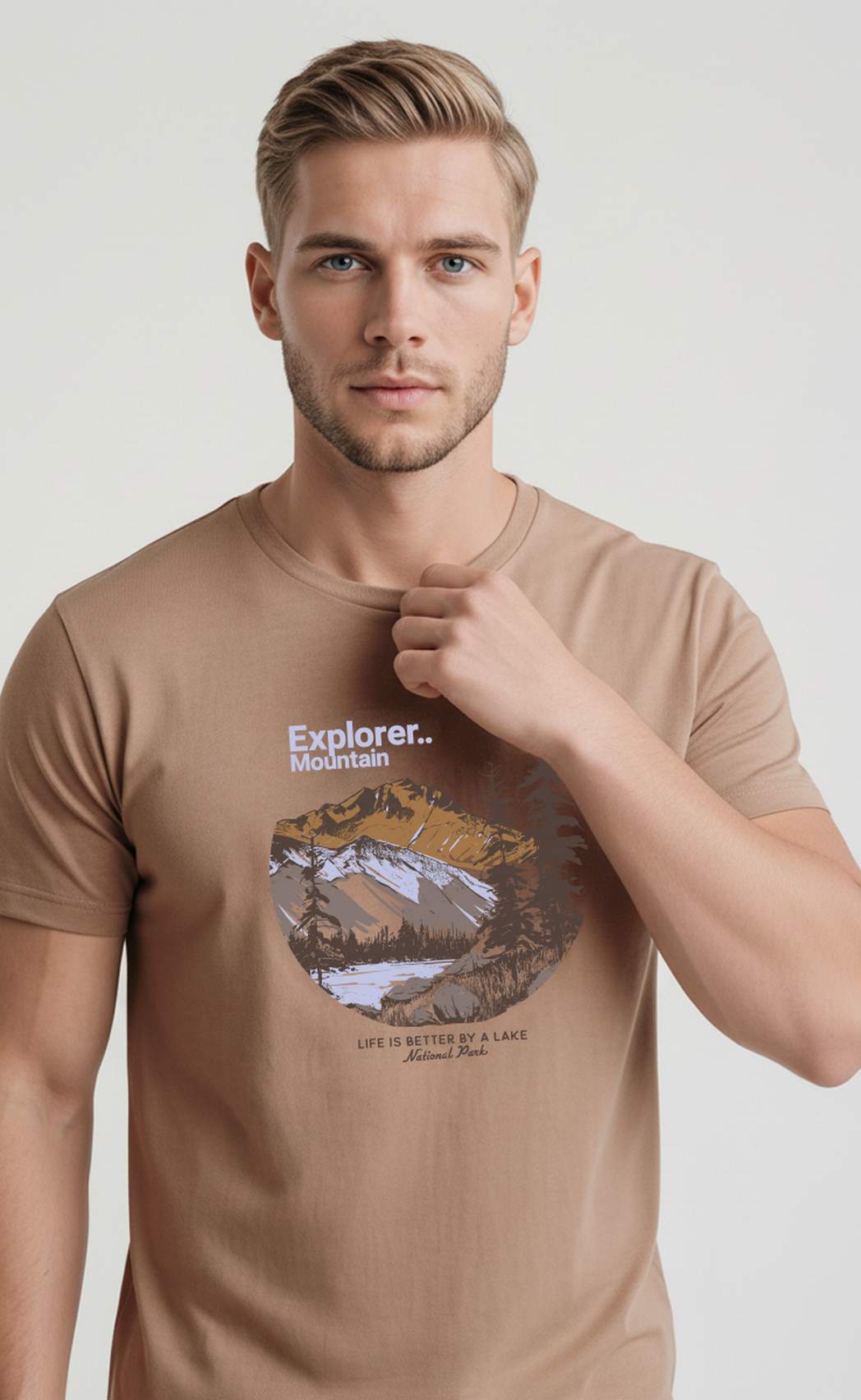 Футболка F611-06-932 brown