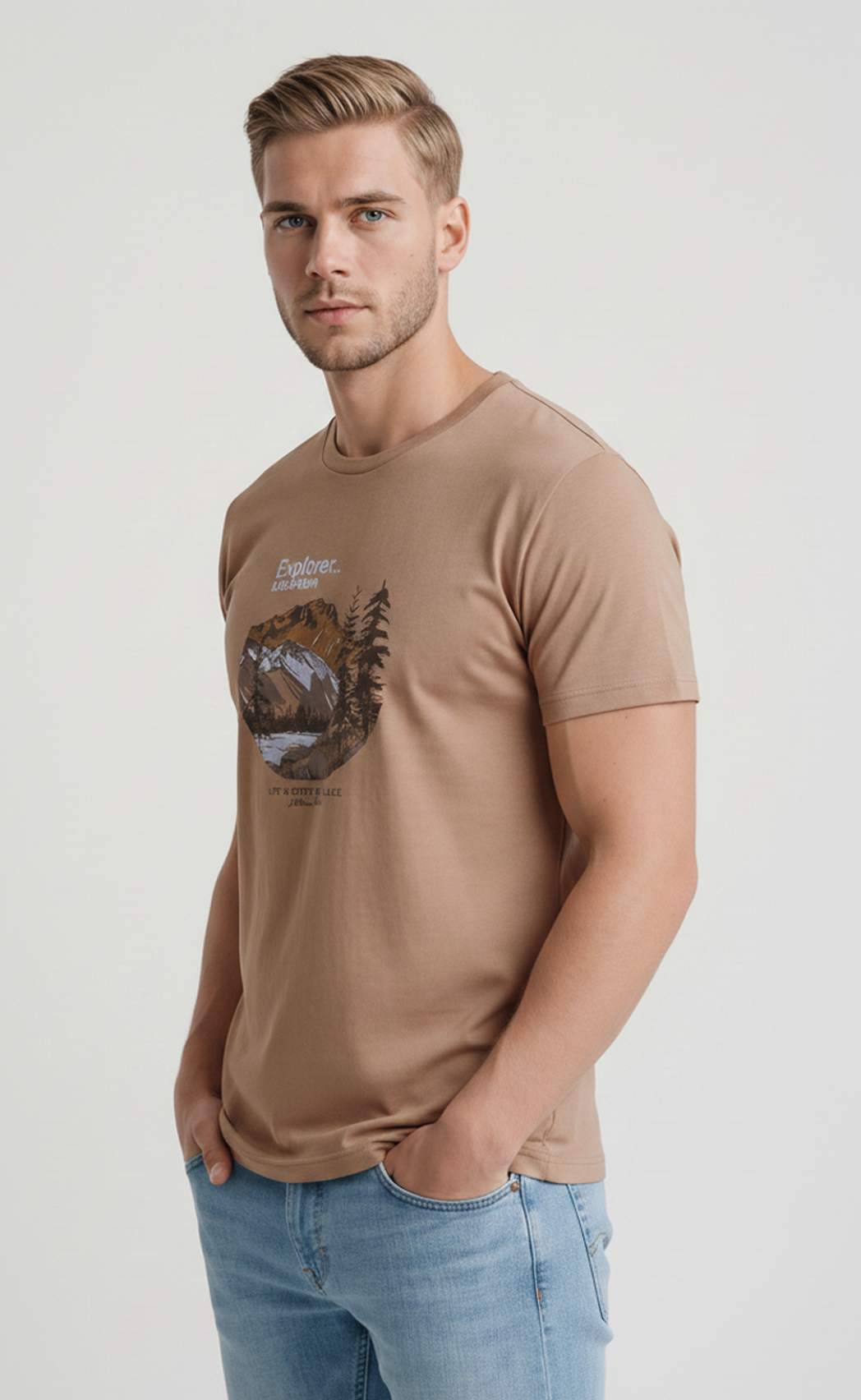 Футболка F611-06-932 brown