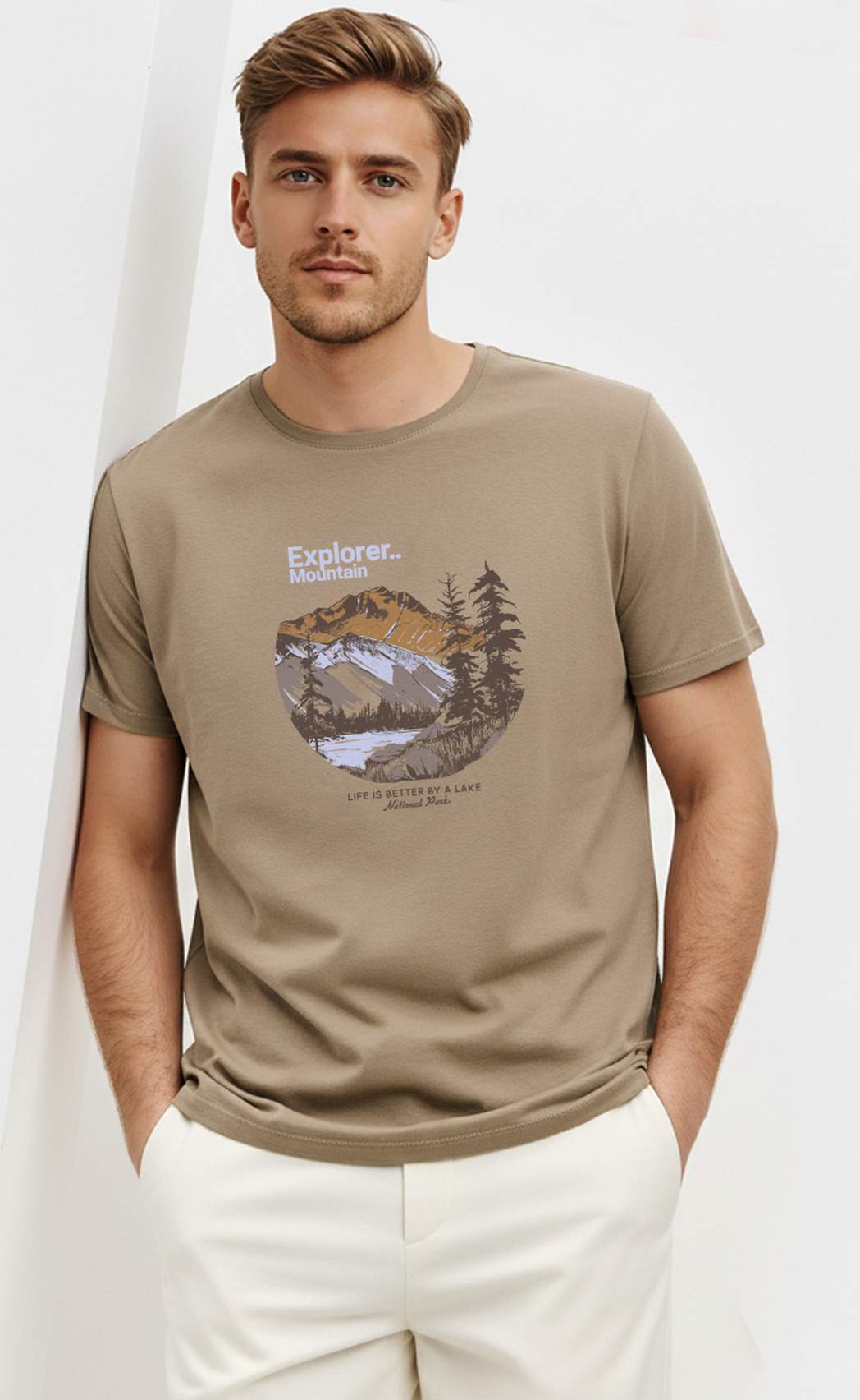 Футболка F611-06-932 brown