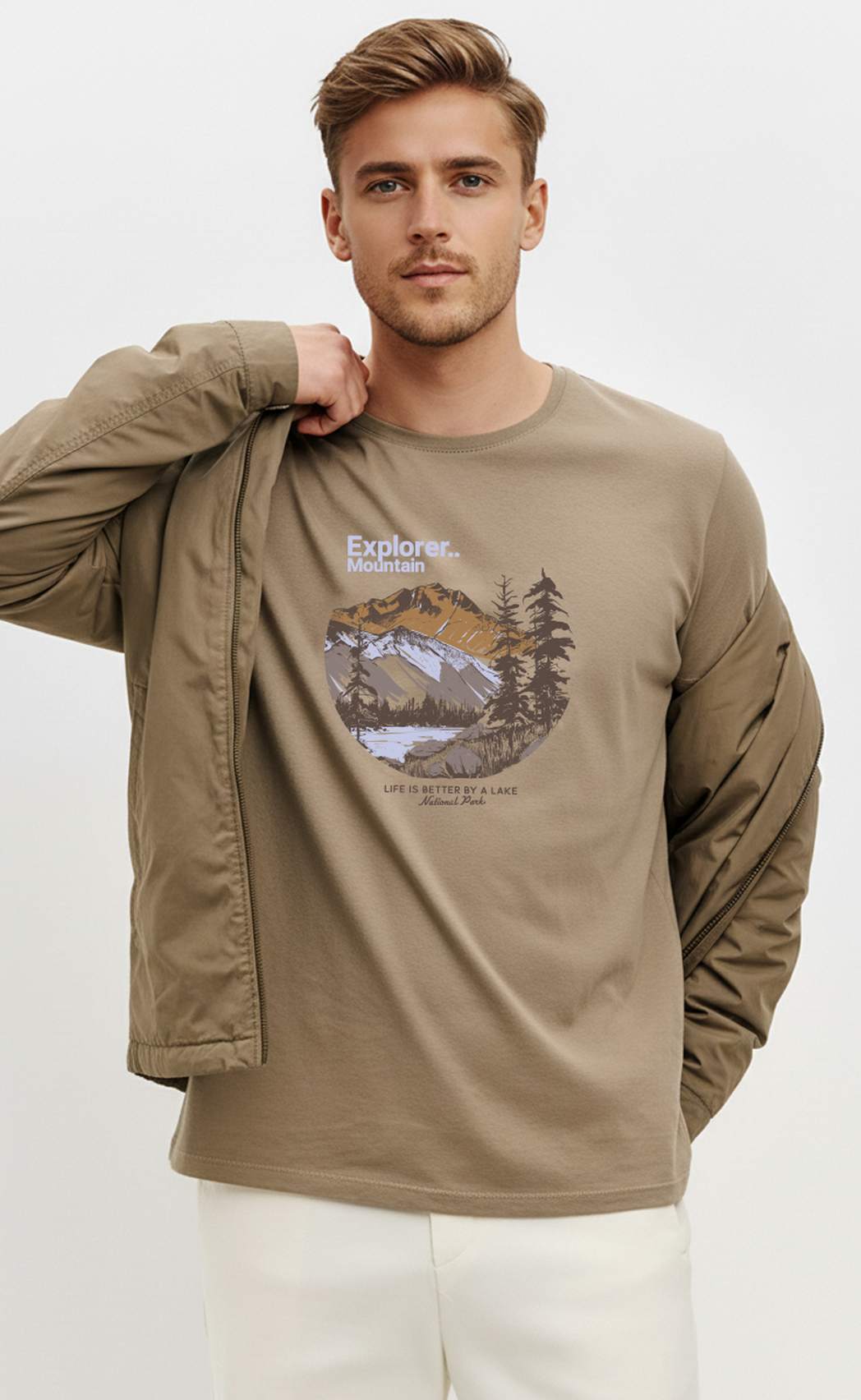 Футболка F611-06-932 brown