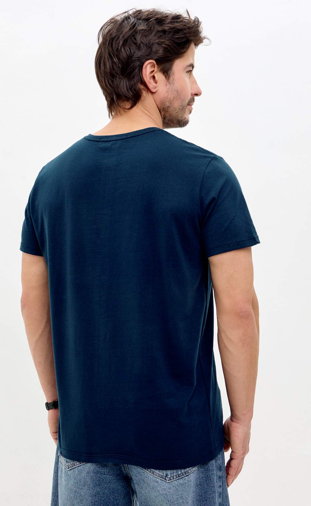 Футболка P611-06-928 d.blue