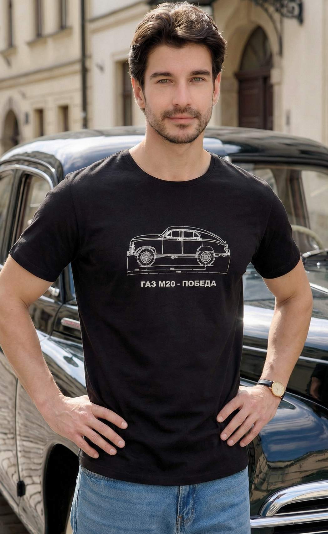 Футболка P611-06-933 black