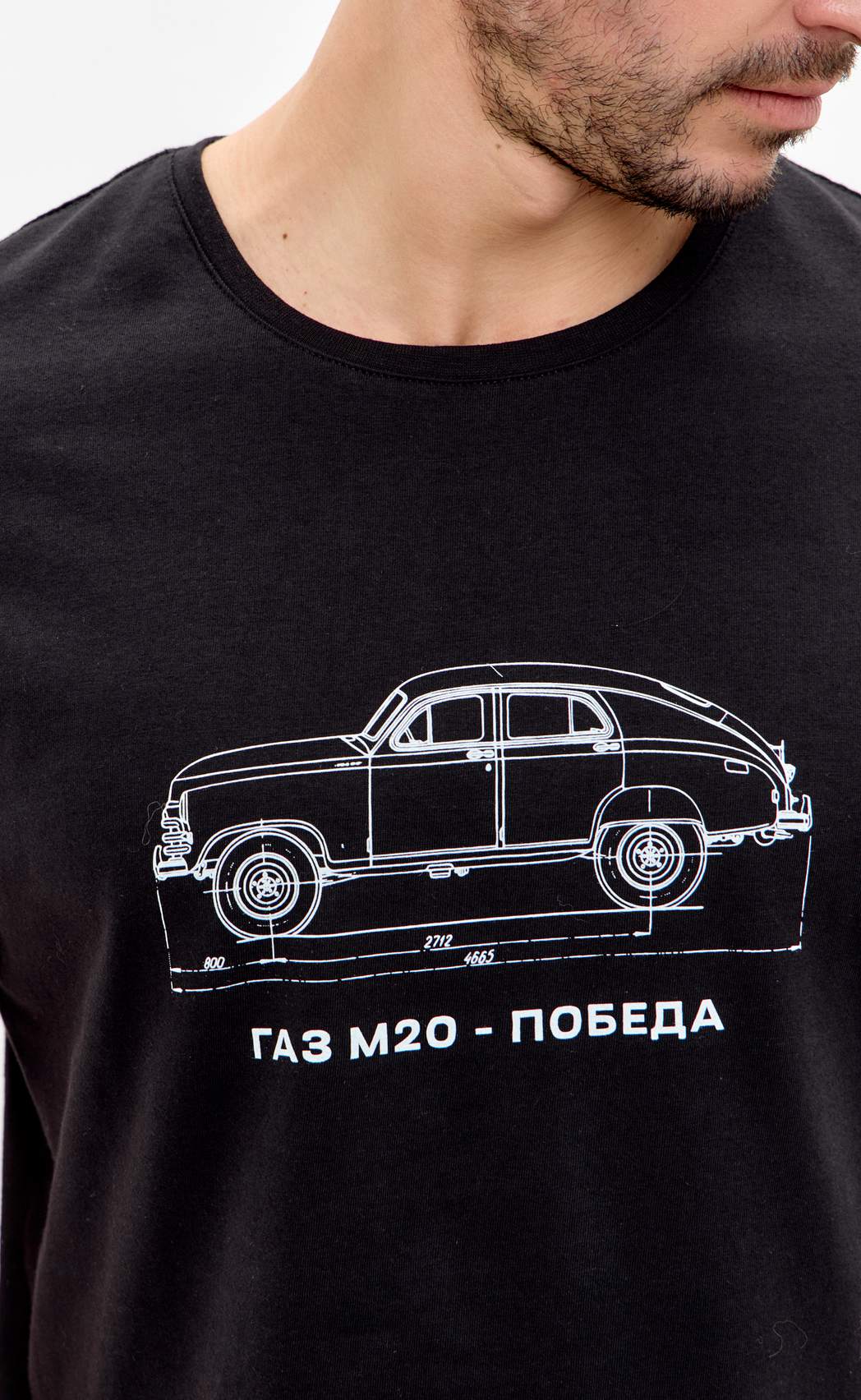 Футболка P611-06-933 black