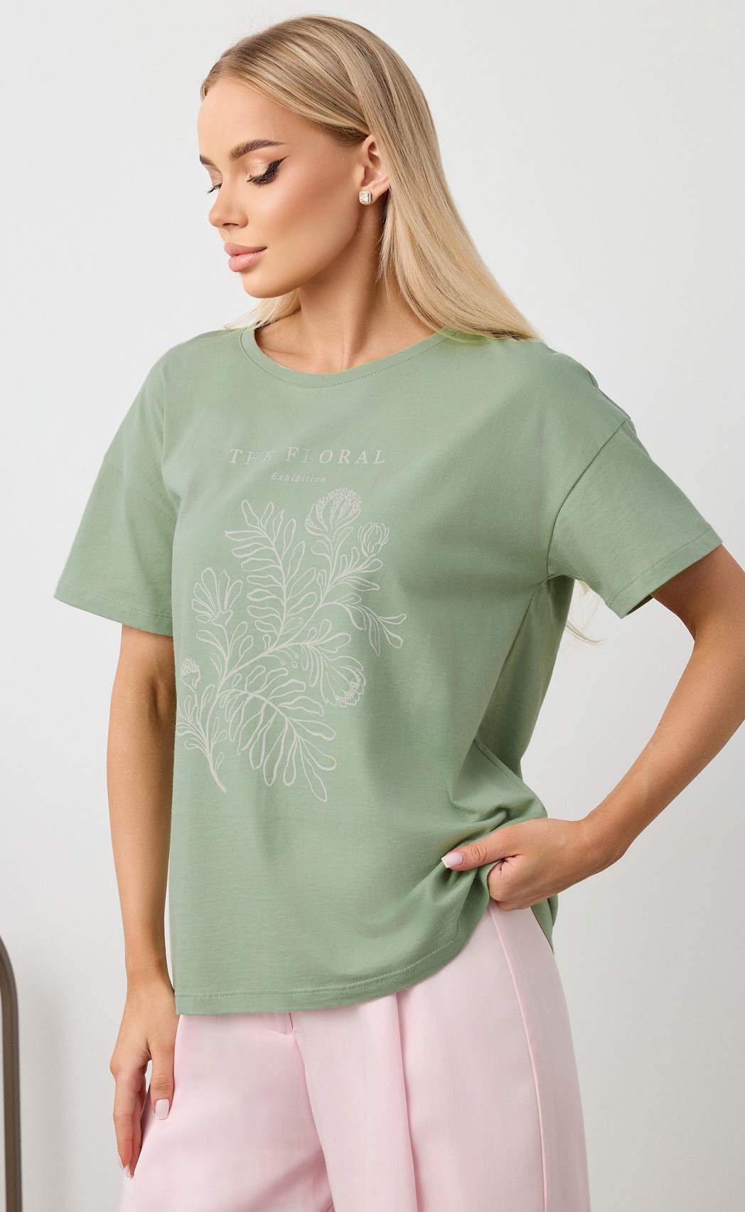 Футболка P612-06-916 olive