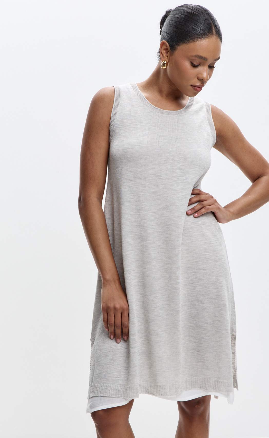 Платье F612-0375 beige