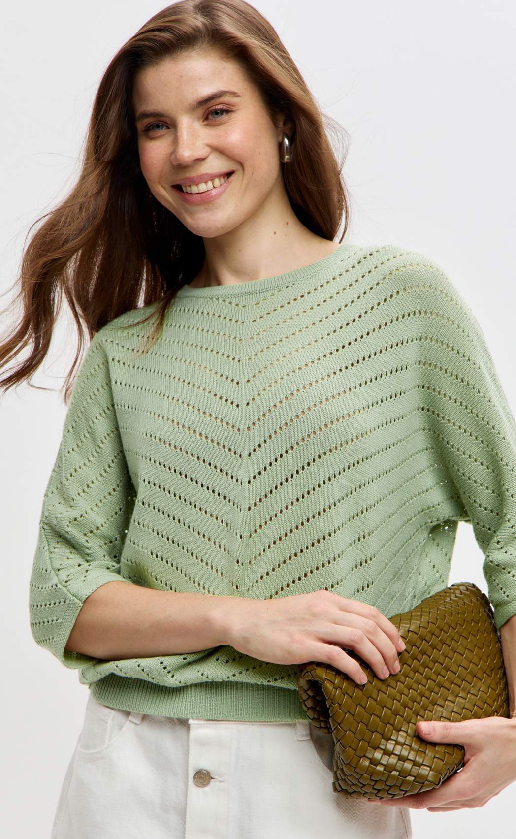 Джемпер F612-1580 olive