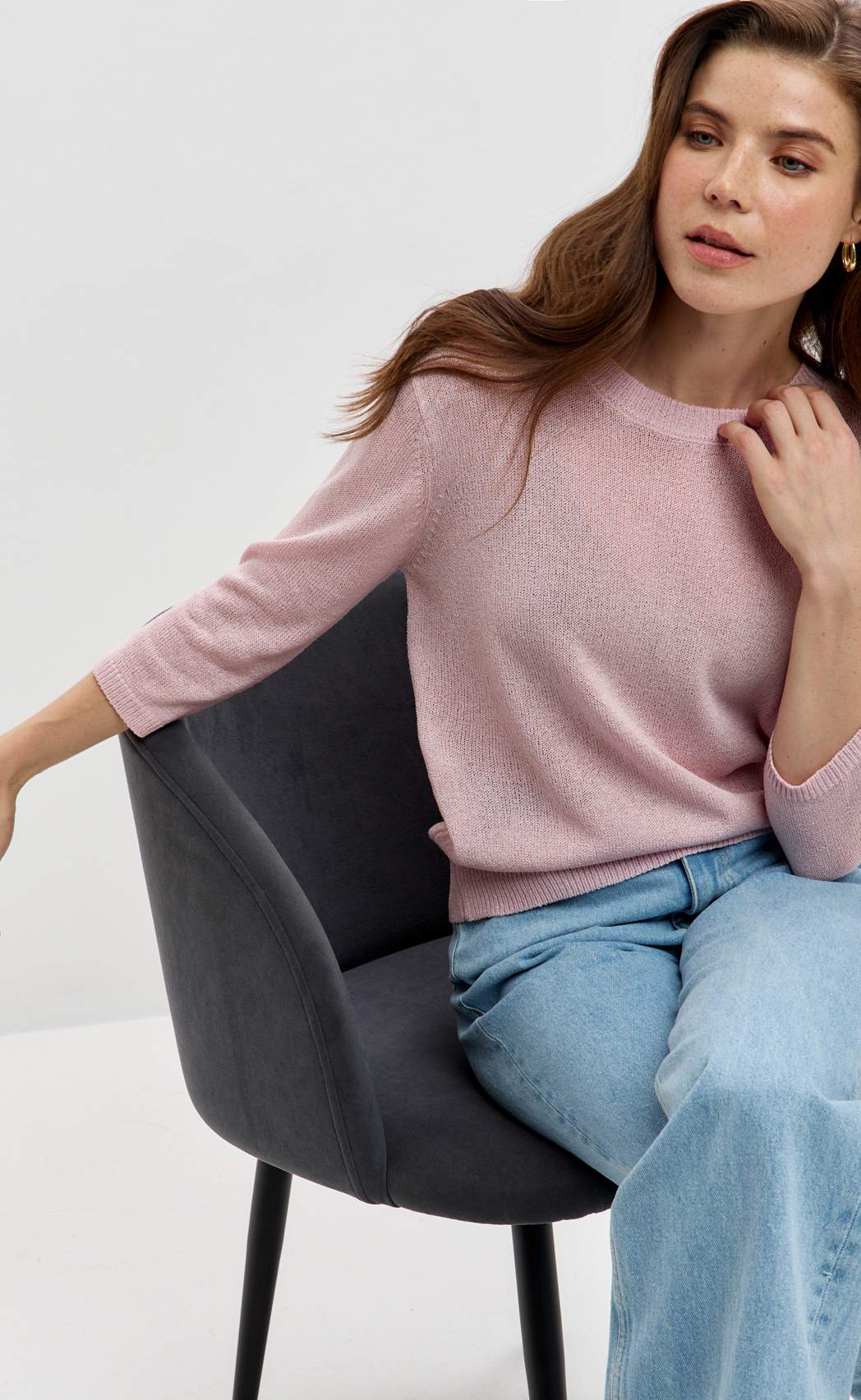 Джемпер F512-1508 pale rose