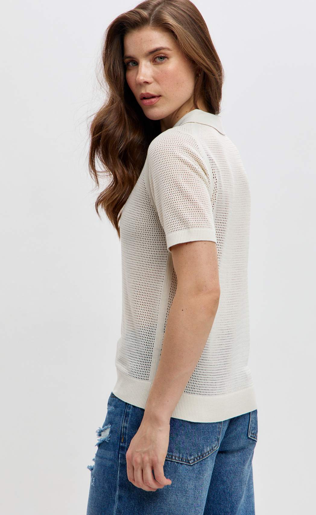 Поло жен F612-1583 l.beige