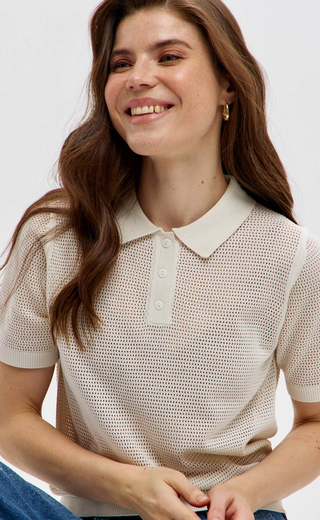 Поло жен F612-1583 l.beige