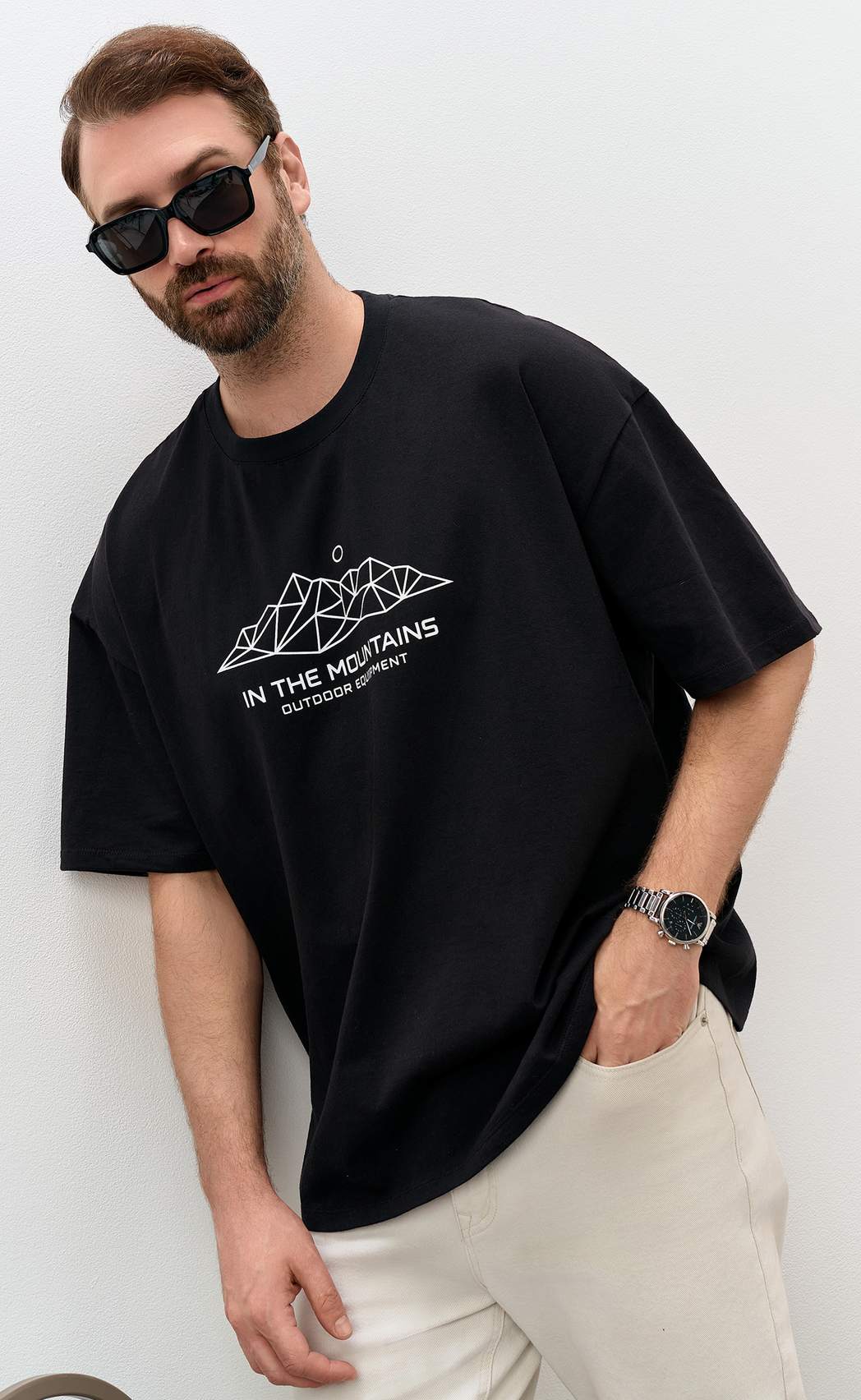 Футболка P611-067-896 black