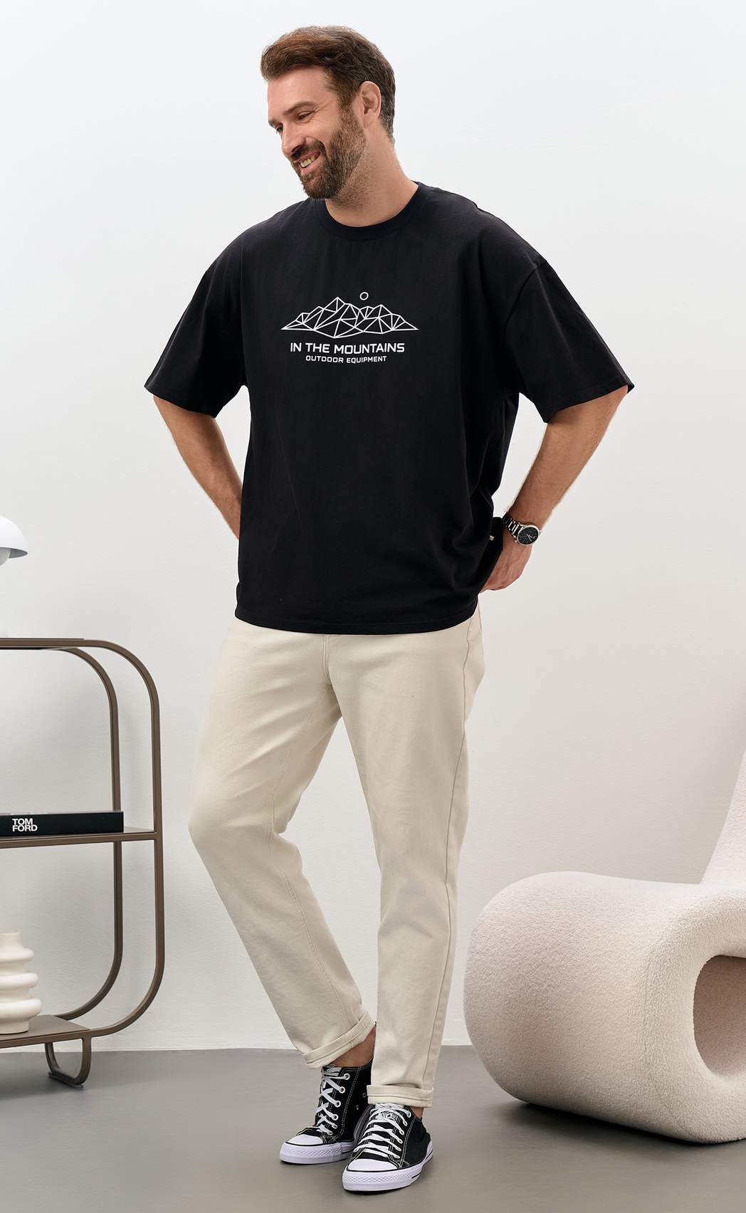 Футболка P611-067-896 black