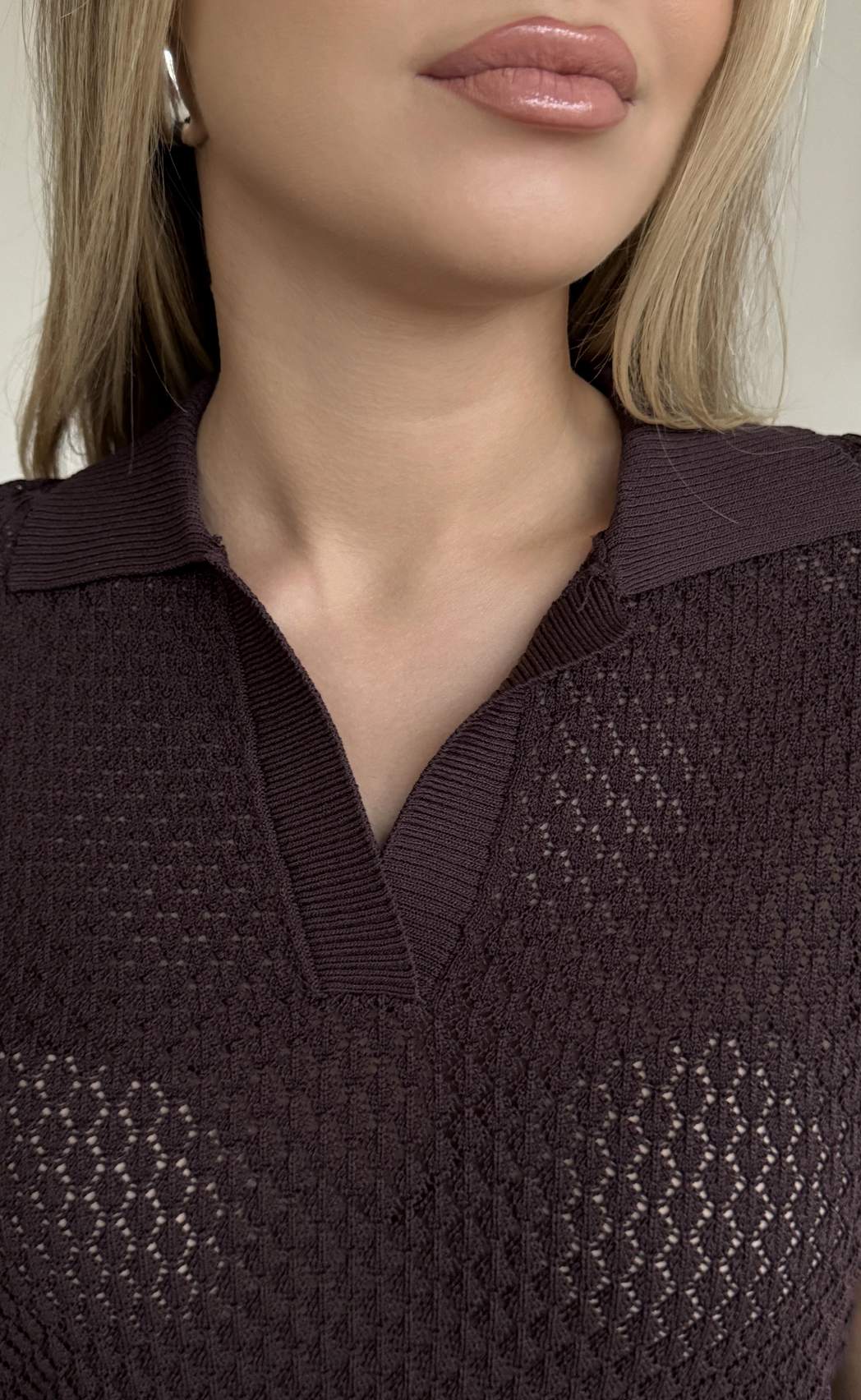 Поло жен F612-1582 coffee