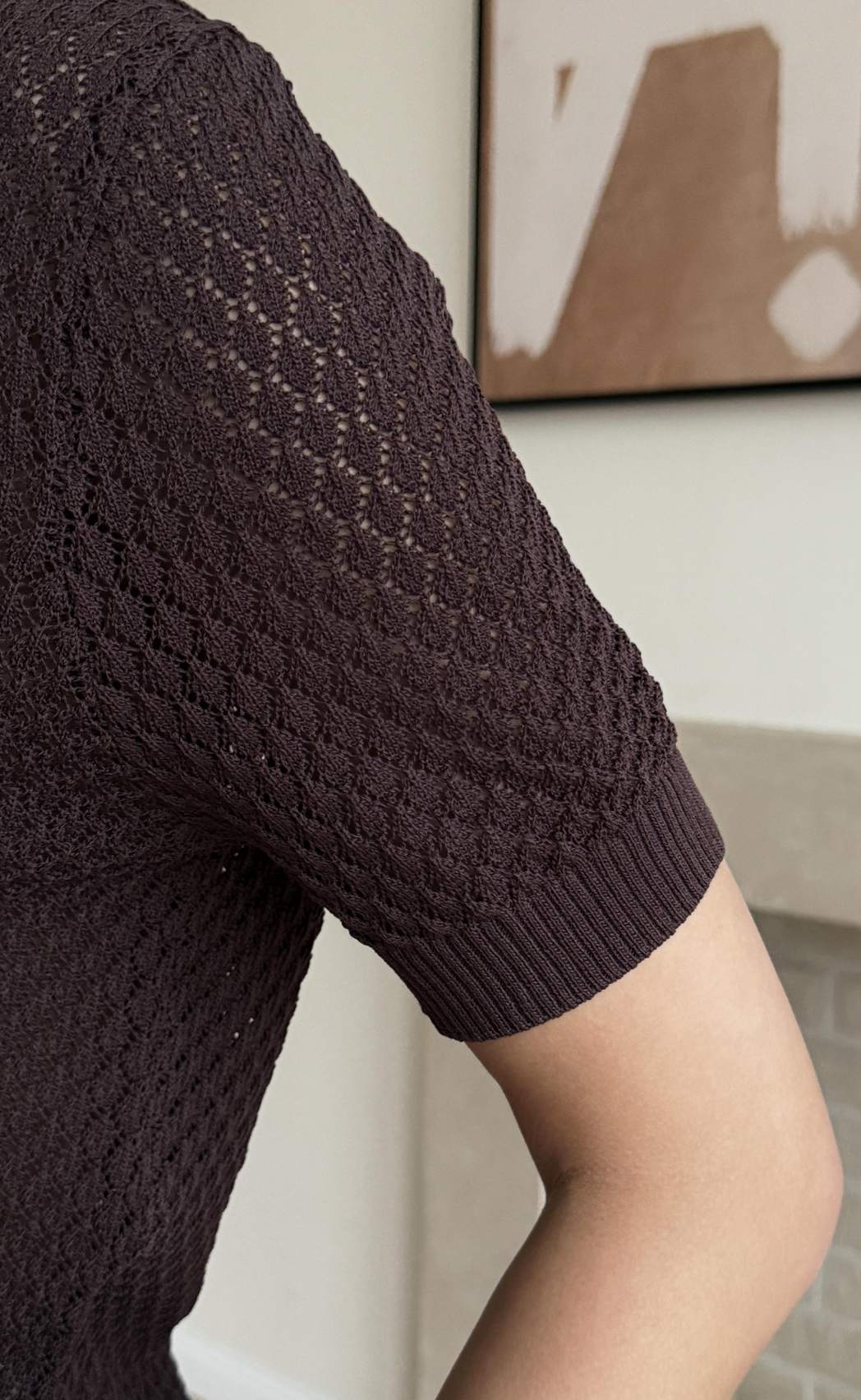 Поло жен F612-1582 coffee