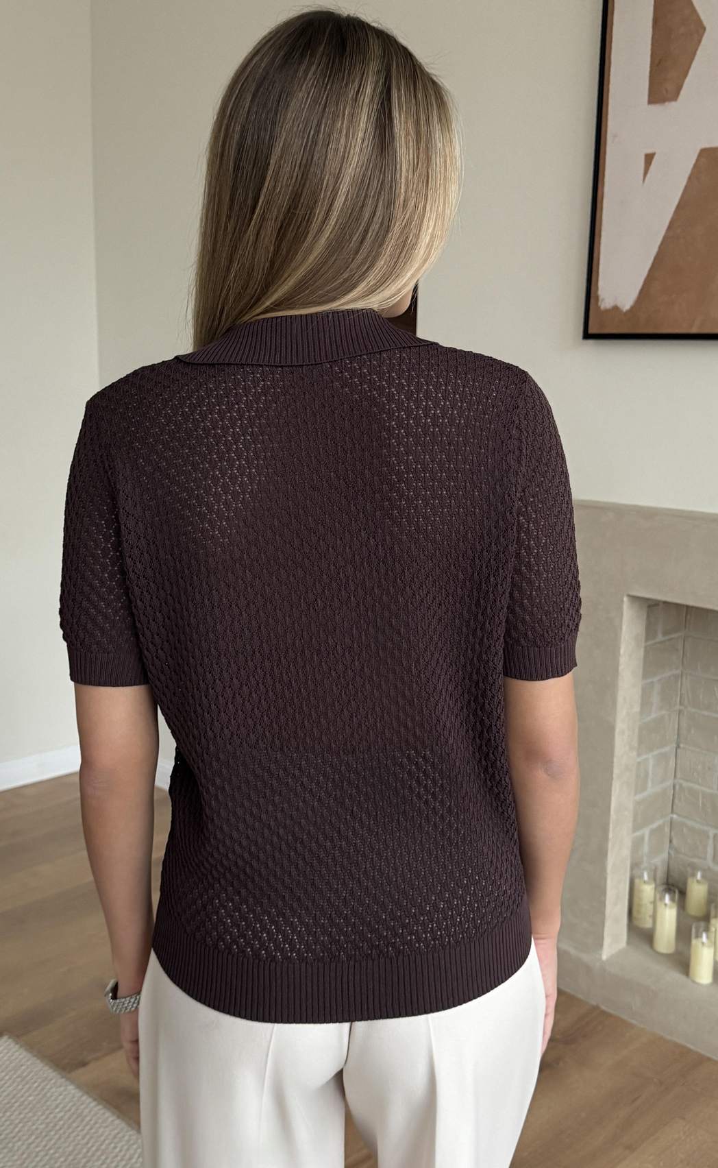 Поло жен F612-1582 coffee