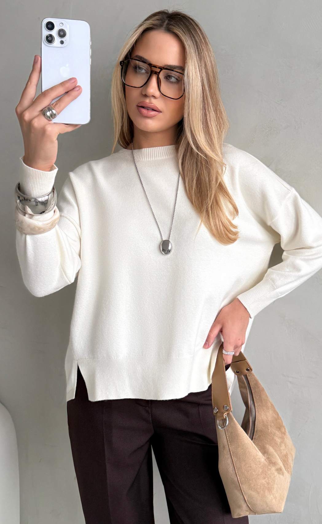 Джемпер F522-15120 milk