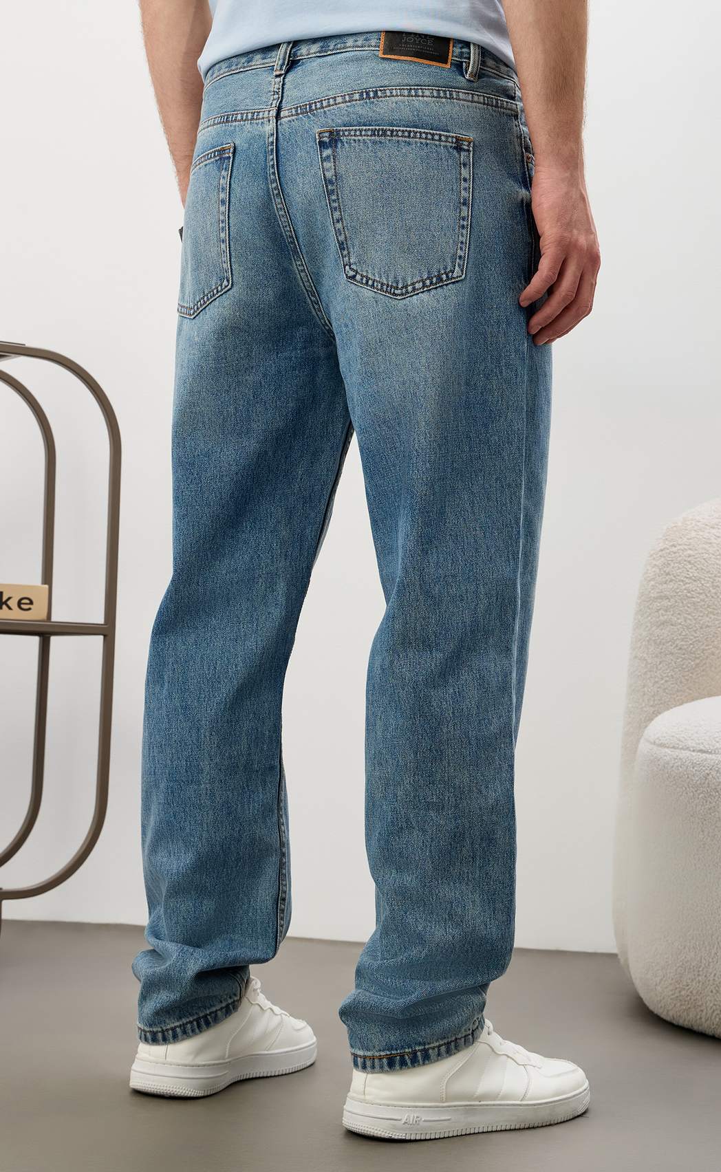 Джинсы муж. F611-0133R m.blue